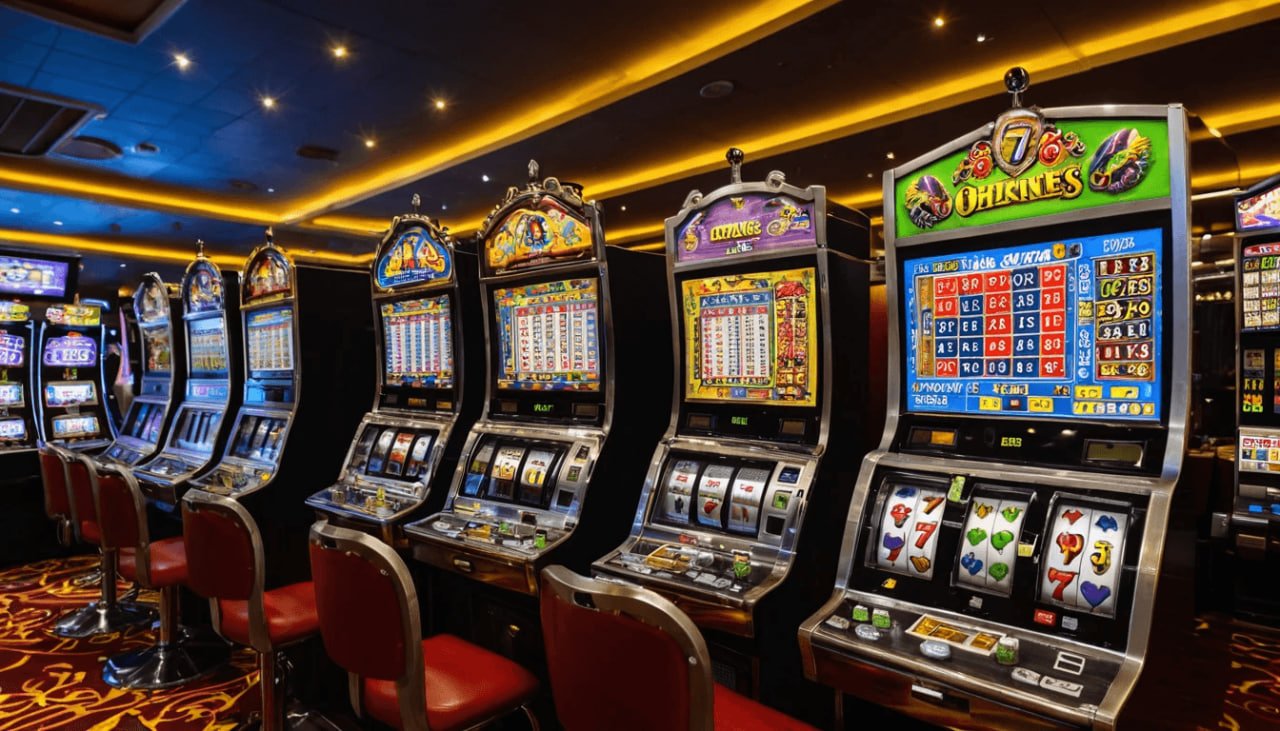 Slot game selection screen on haha777 showing multiple game themes